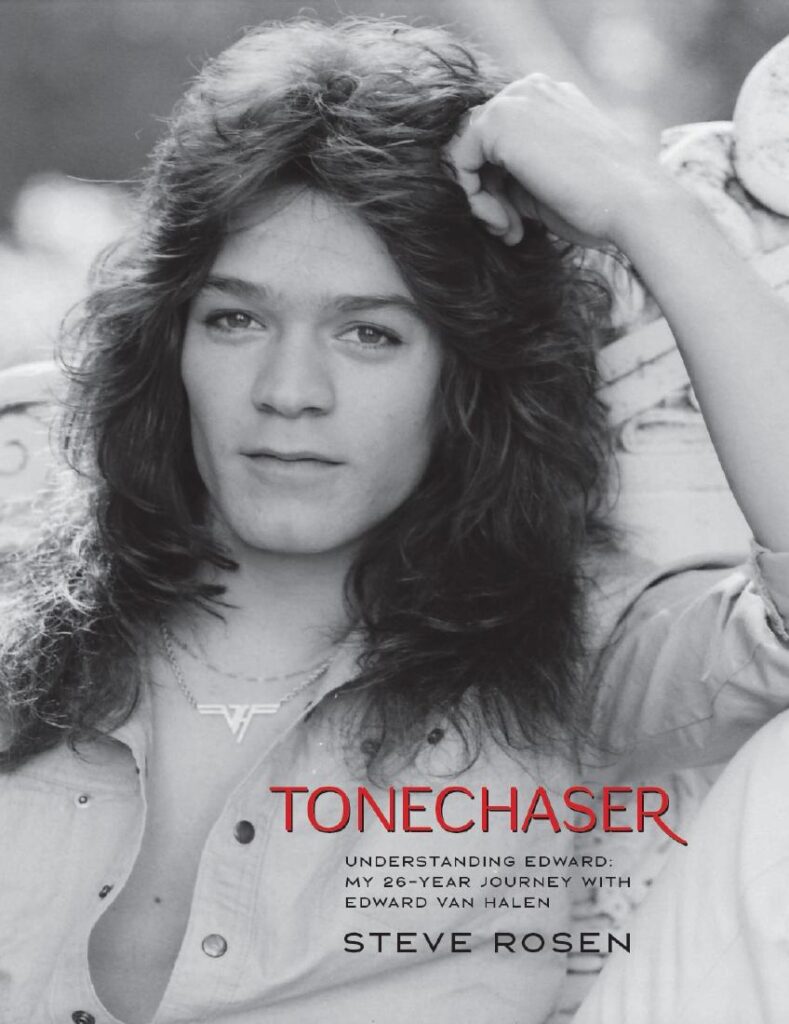 Tonechaser book front cover Eddie Van Halen Steve Rosen