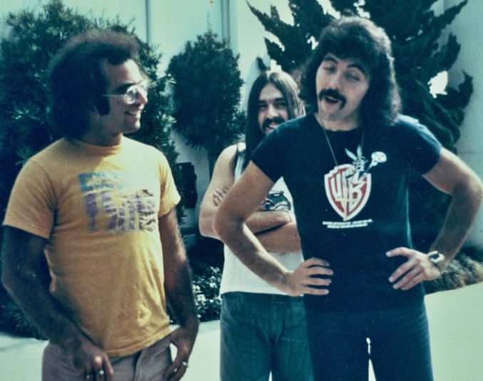 Tony Iommi with Steve Rosen